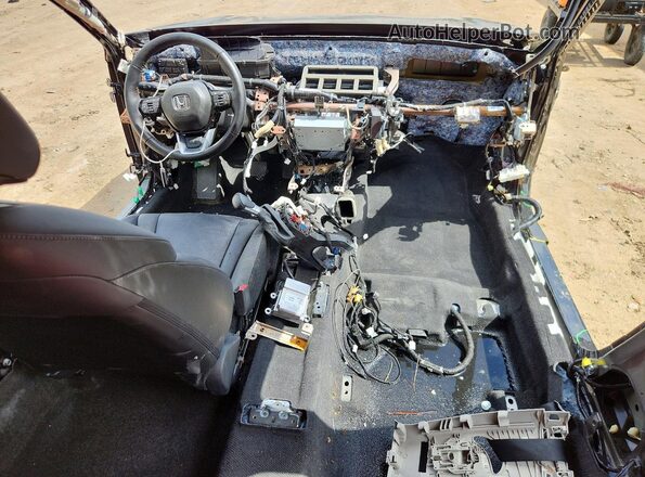 1HGCY2F8XSA010399 2025 HONDA ACCORD Black წინა პანელის ხედი