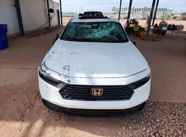 1HGCY2F8XSA028076 2025 HONDA ACCORD White Вид спереду