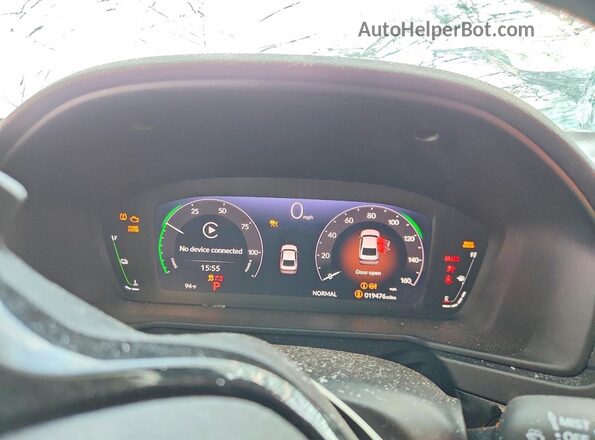 1HGCY2F8XSA028076 2025 HONDA ACCORD White Вид щитка приладів