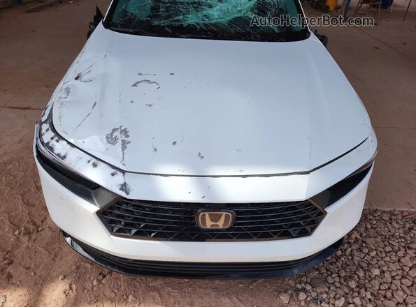 1HGCY2F8XSA028076 2025 HONDA ACCORD White Вид задньої частини салону