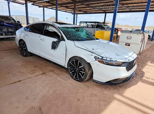 1HGCY2F8XSA028076 2025 HONDA ACCORD White Передня права чверть