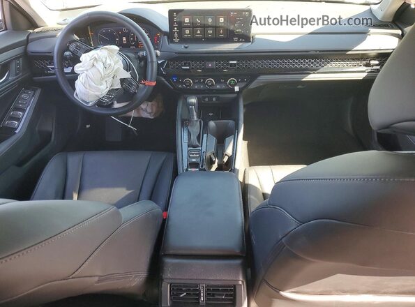 1HGCY2F8XTA016091 2026 HONDA ACCORD Gray Dashboard view