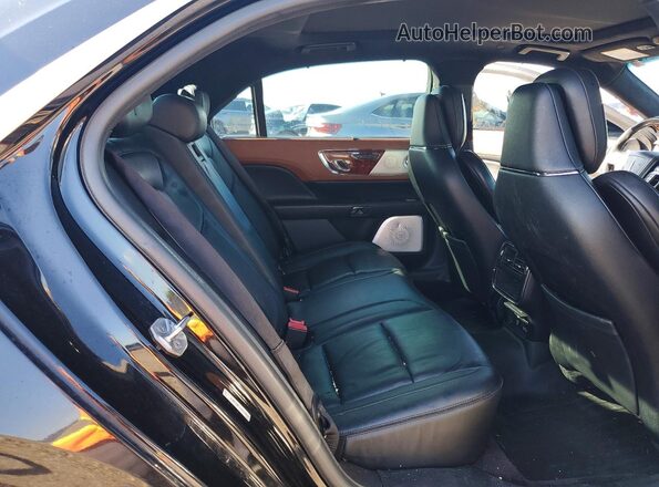 1LN6L9BC3H5618808 2017 LINCOLN CONTINENTA Black Widok tylnych siedzeń