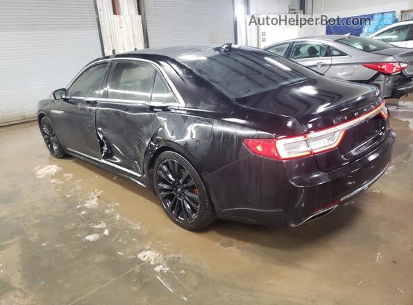 1LN6L9NP2K5611564 2019 LINCOLN CONTINENTA Black უკანა მარცხენა