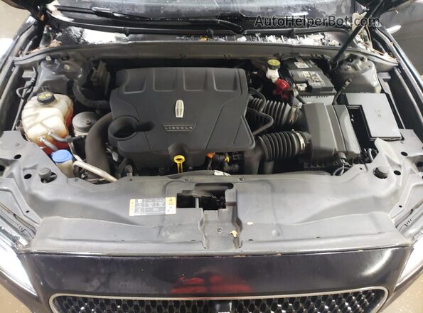 1LN6L9NP2K5611564 2019 LINCOLN CONTINENTA Black უკანა სალონის ხედი