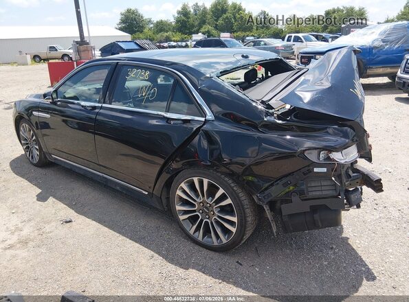 1LN6L9NP4H5623739 2017 LINCOLN CONTINENTA Black უკანა მარცხენა