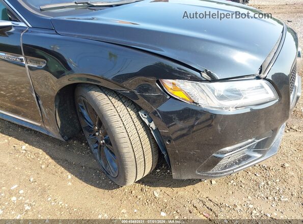 1LN6L9NP7L5605258 2020 LINCOLN CONTINENTA Black Դիմացի տեսք