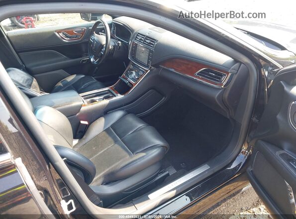 1LN6L9NP7L5605258 2020 LINCOLN CONTINENTA Black Սալոնի դիմացի տեսք