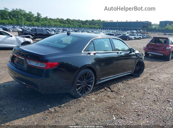 1LN6L9NP7L5605258 2020 LINCOLN CONTINENTA Black Հետևի աջ