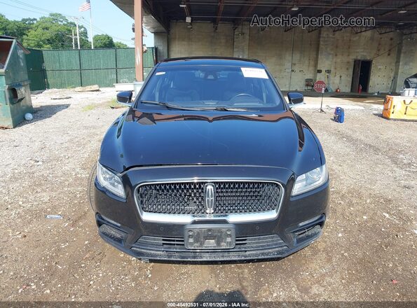 1LN6L9NP7L5605258 2020 LINCOLN CONTINENTA Black Սարքավորումների վահանակի տեսք