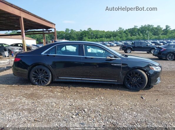 1LN6L9NP7L5605258 2020 LINCOLN CONTINENTA Black Սալոնի հետևի տեսք