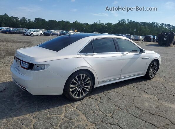 1LN6L9RP0H5611405 2017 LINCOLN CONTINENTA White უკანა მარჯვენა