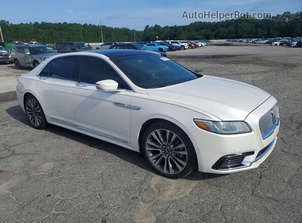 1LN6L9RP0H5611405 2017 LINCOLN CONTINENTA White წინა მარჯვენა