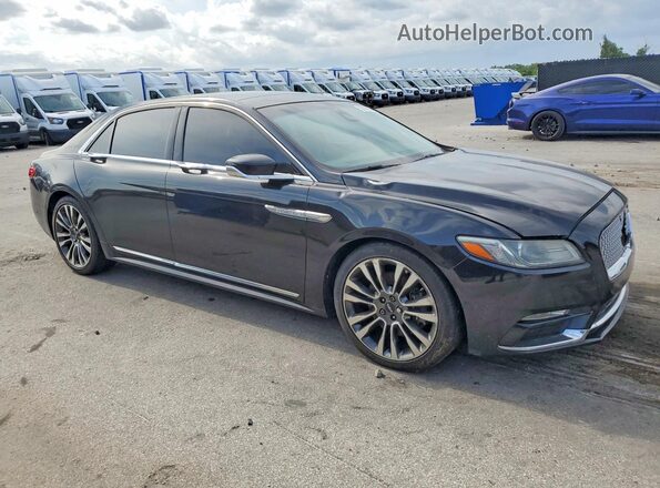 1LN6L9RP8H5601348 2017 LINCOLN CONTINENTA Black Передня права чверть