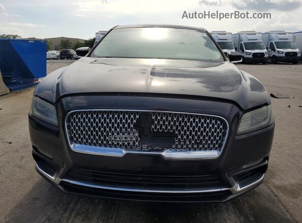 1LN6L9RP8H5601348 2017 LINCOLN CONTINENTA Black Вид спереду
