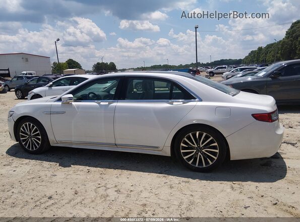 1LN6L9SK6J5601773 2018 LINCOLN CONTINENTA Белый Панорамный вид салона 360°