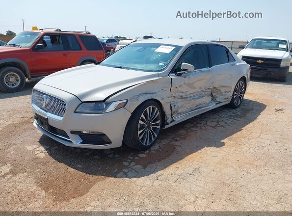1LN6L9SKXK5613331 2019 LINCOLN CONTINENTA Cream Przód lewy