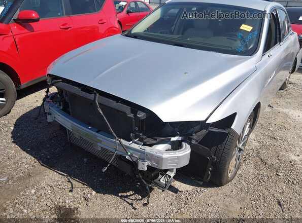 1LN6L9SP5H5627285 2017 LINCOLN CONTINENTA Silver Դիմացի տեսք