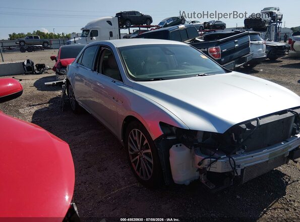 1LN6L9SP5H5627285 2017 LINCOLN CONTINENTA Silver Սալոնի 360 աստիճան տեսք