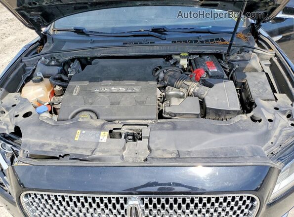 1LN6L9TK2H5617509 2017 LINCOLN CONTINENTA Black Rear interior view