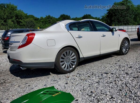 1LNHL9DKXGG602041 2016 LINCOLN MKS White Trasero derecho
