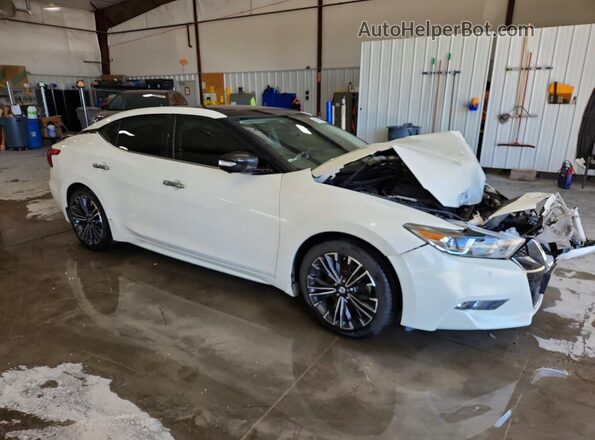 1N4AA6AP0GC377409 2016 NISSAN MAXIMA Белый Передняя правая четверть