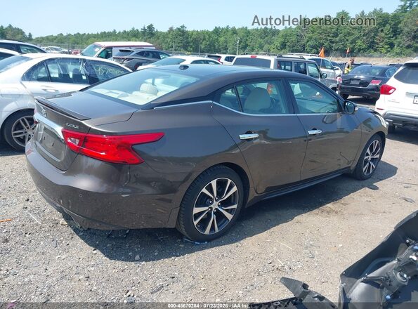 1N4AA6AP0GC385011 2016 NISSAN MAXIMA Brown უკანა მარჯვენა