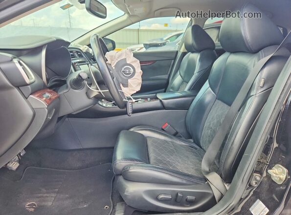 1N4AA6AP0GC394047 2016 NISSAN MAXIMA Black Vista interior delantera