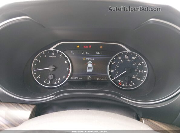 1N4AA6AP0GC402552 2016 NISSAN MAXIMA Синий Вид задних сидений