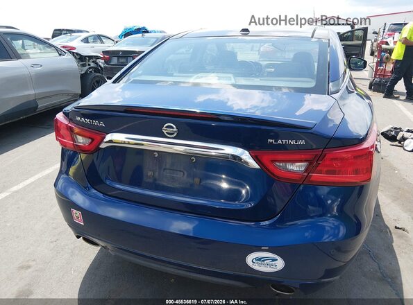 1N4AA6AP0GC402552 2016 NISSAN MAXIMA Синий 