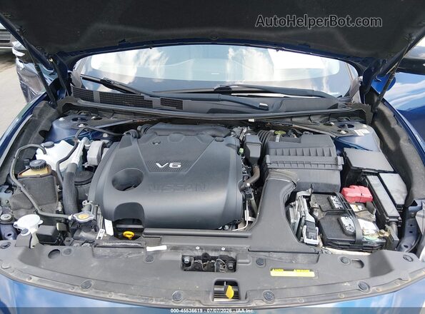 1N4AA6AP0GC402552 2016 NISSAN MAXIMA Синий Вид сзади