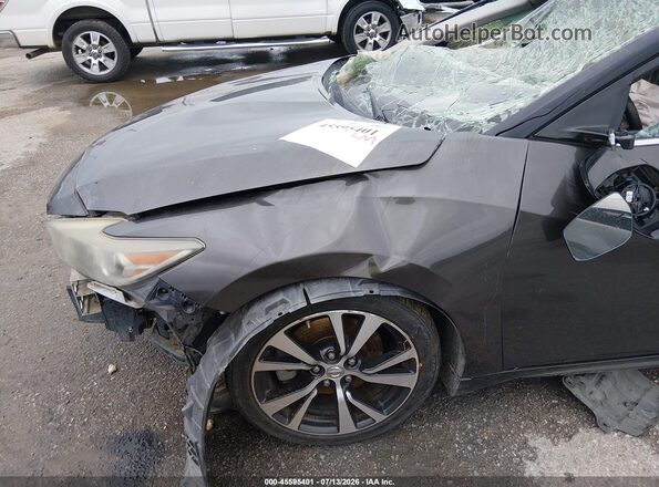 1N4AA6AP0GC404625 2016 NISSAN MAXIMA Gray Դիմացի տեսք