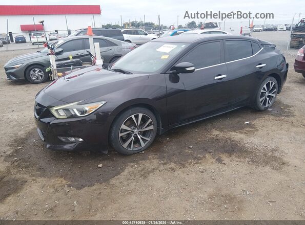 1N4AA6AP0GC405578 2016 NISSAN MAXIMA Black Front left
