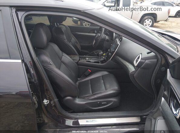 1N4AA6AP0GC405578 2016 NISSAN MAXIMA Black Front interior view