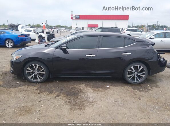 1N4AA6AP0GC405578 2016 NISSAN MAXIMA Black 360 interior view