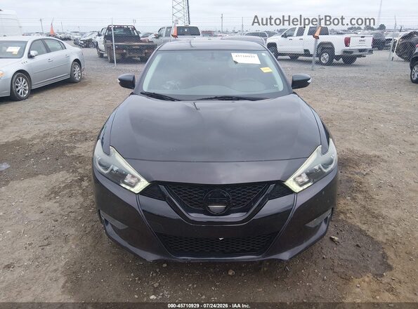 1N4AA6AP0GC405578 2016 NISSAN MAXIMA Black Instrument cluster view