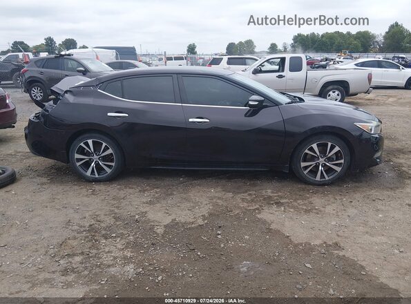 1N4AA6AP0GC405578 2016 NISSAN MAXIMA Black Rear interior view
