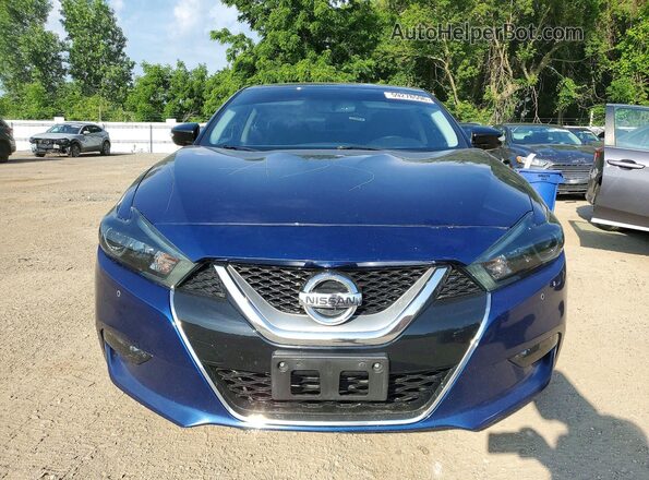 1N4AA6AP0GC412174 2016 NISSAN MAXIMA Blue Front view