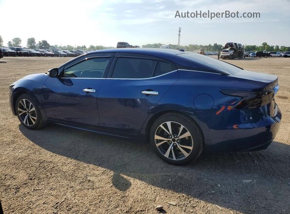1N4AA6AP0GC412174 2016 NISSAN MAXIMA Blue Rear left
