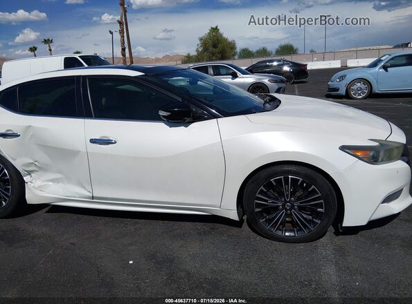 1N4AA6AP0GC420565 2016 NISSAN MAXIMA White წინა ხედი