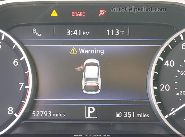 1N4AA6AP0GC420565 2016 NISSAN MAXIMA White 