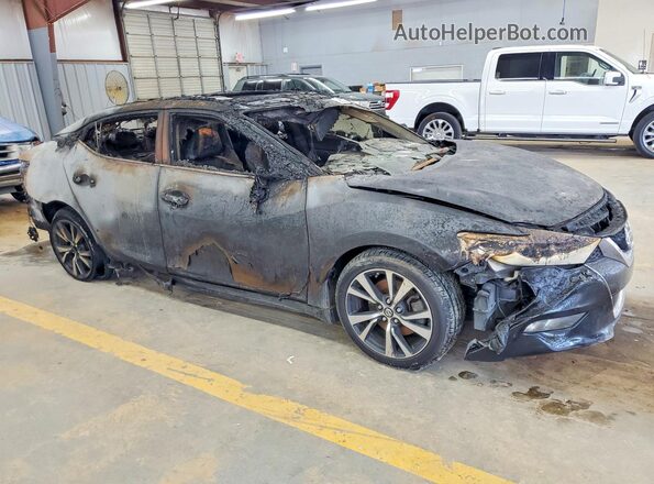 1N4AA6AP0GC423708 2016 NISSAN MAXIMA Черный Передняя правая четверть