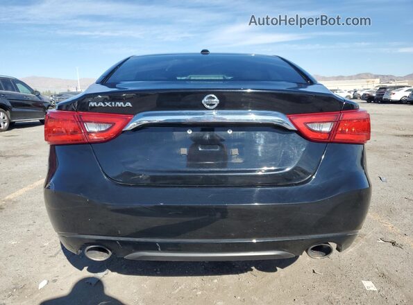 1N4AA6AP0GC428309 2016 NISSAN MAXIMA Black Rear view
