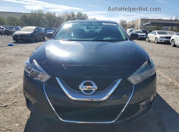 1N4AA6AP0GC428309 2016 NISSAN MAXIMA Black Front view