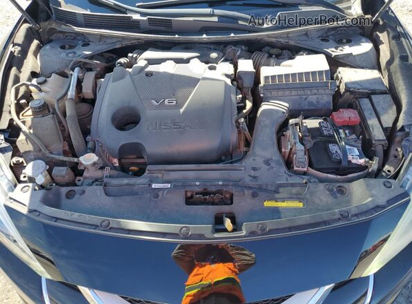 1N4AA6AP0GC428309 2016 NISSAN MAXIMA Black Rear interior view