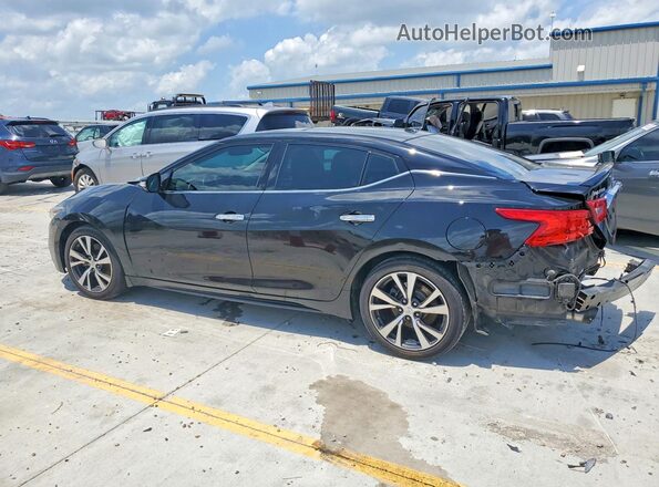 1N4AA6AP0GC434160 2016 NISSAN MAXIMA Black Tył lewy