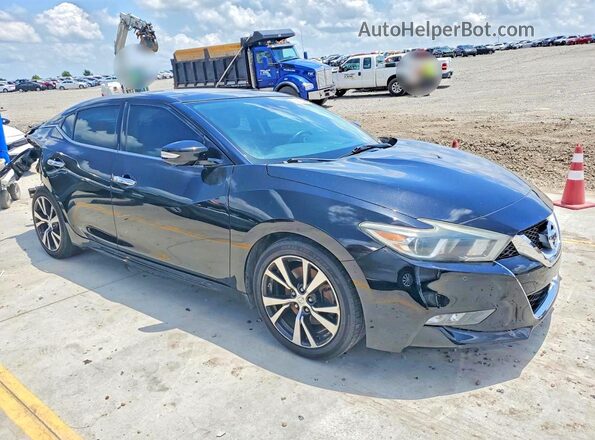 1N4AA6AP0GC434160 2016 NISSAN MAXIMA Black Przód prawy