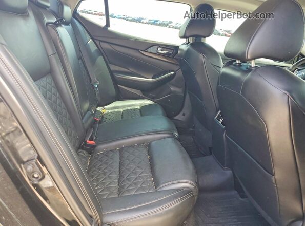 1N4AA6AP0GC434160 2016 NISSAN MAXIMA Black Widok tylnych siedzeń