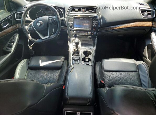 1N4AA6AP0GC434160 2016 NISSAN MAXIMA Black Widok deski rozdzielczej