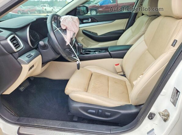 1N4AA6AP0GC434448 2016 NISSAN MAXIMA White წინა სალონის ხედი